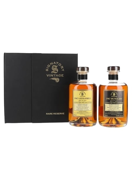 dunglass 1967 + littlemill 1967  1000ml bottle - Scotch Whisky whisky