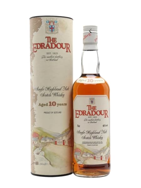 Edradour 10 Year Old - 1980s 1000ml bottle - Scotch Whisky whisky