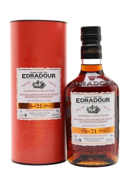 edradour 2000 21 year old oloroso finish 700ml bottle - Scotch Whisky whisky