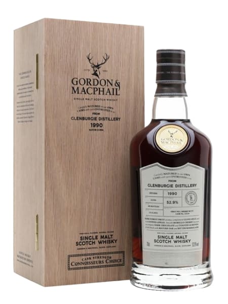 Glenburgie 1990 31 Year Old Sherry Cask - Connoisseurs Choice (Gordon & MacPhail) 700ml bottle - Scotch Whisky whisky