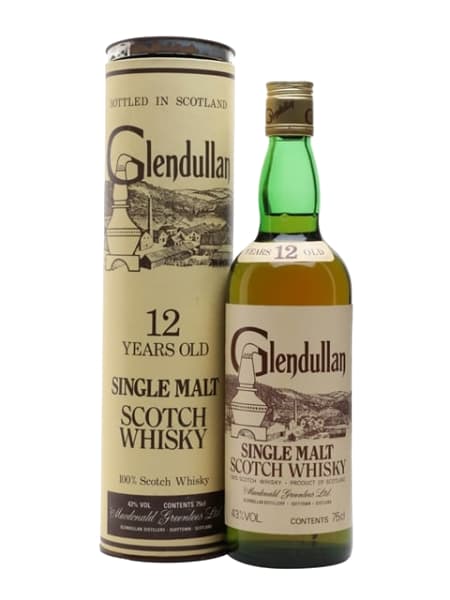 glendullan 12 year old bot.1980s ml bottle - Scotch Whisky whisky