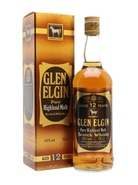 Glen Elgin 12 Year Old - 1980s ml bottle - Scotch Whisky whisky