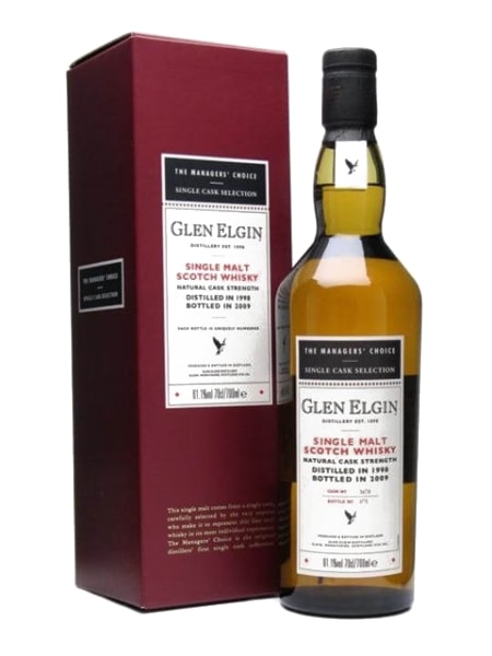 Glen Elgin 1998 - Managers Choice 700ml bottle - Scotch Whisky whisky