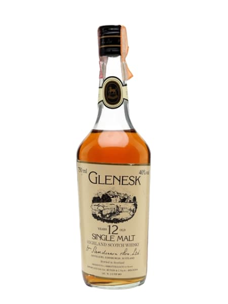 Glenesk 12 Year Old - 1980s ml bottle - Scotch Whisky whisky
