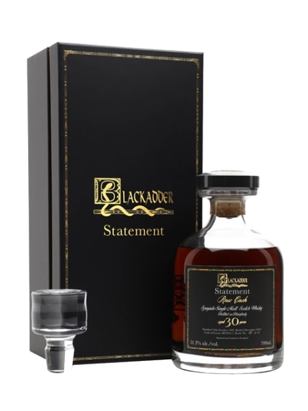 blairfindy 1992 30 year old blackadder statement no.43 700ml bottle - Scotch Whisky whisky