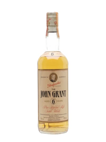 Glenfarclas 6 Year Old (John Grant) - 1980s ml bottle - Scotch Whisky whisky