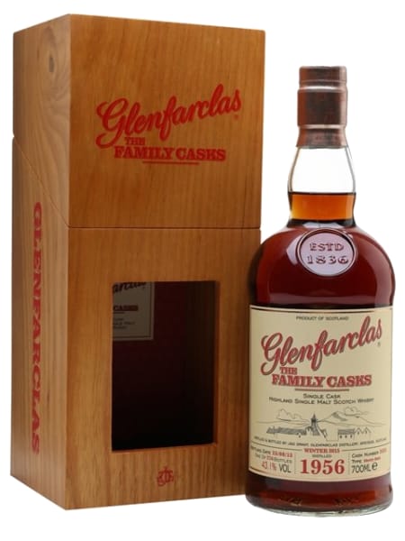 Glenfarclas 1956 (cask 2355) Family Cask Winter 2015 Release 700ml bottle - Scotch Whisky whisky