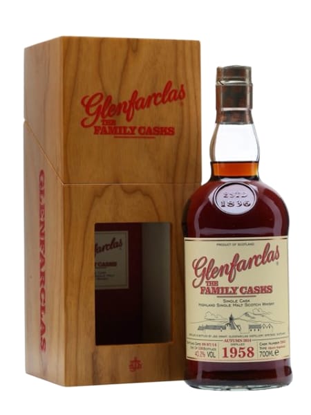 Glenfarclas 1958 (cask 2065) Family Cask Autumn 2014 Release 700ml bottle - Scotch Whisky whisky