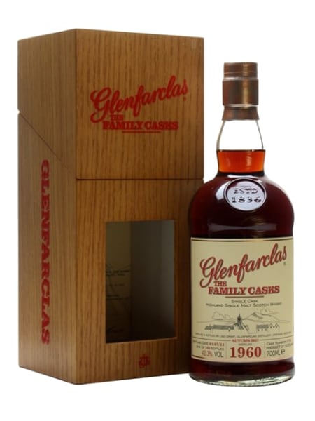 Glenfarclas 1960 Family Casks A13 Sherry Cask (cask 1770) 700ml bottle - Scotch Whisky whisky