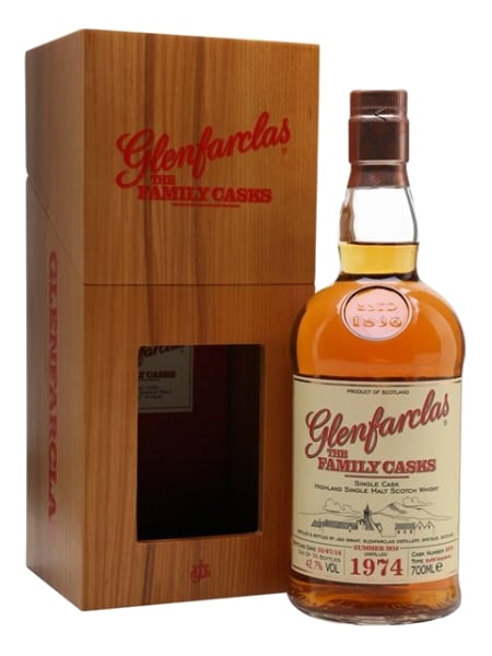 Glenfarclas 1974 (cask 4076) Family Cask Summer 2016 Release 700ml bottle - Scotch Whisky whisky