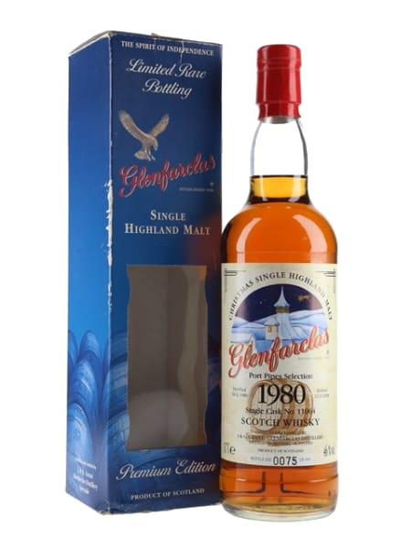 glenfarclas 1980 23 year old christmas single malt cask #11064 700ml bottle - Scotch Whisky whisky