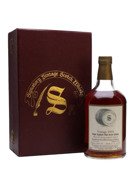 glenfarclas 1959 34 year old sherry cask signatory 700ml bottle - Scotch Whisky whisky