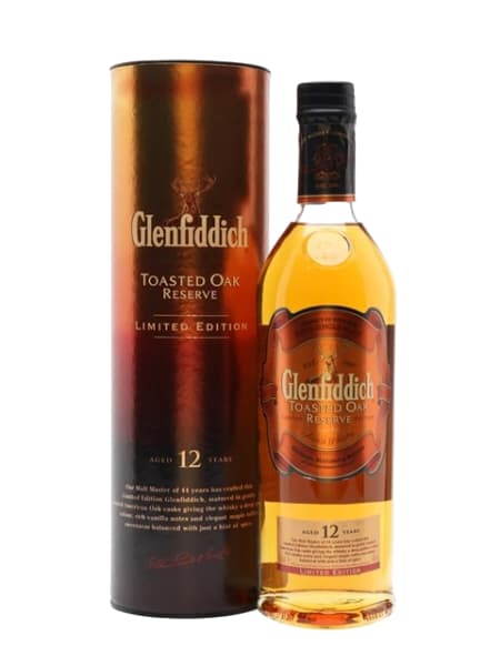 Glenfiddich 12 Year Old Toasted Oak Reserve 700ml bottle - Scotch Whisky whisky