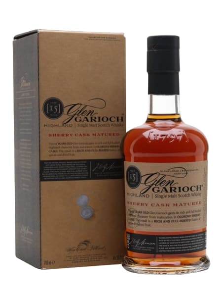 Glen Garioch 15 Year Old Sherry Cask  700ml bottle - Scotch Whisky whisky