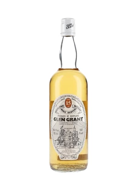 Glen Grant 15 Year Old 100 Proof (Gordon & Macphail) ml bottle - Scotch Whisky whisky