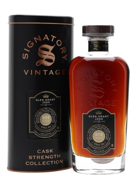 glen grant 2000 22 year old sherry finish signatory for the whisky exchange 700ml bottle - Scotch Whisky whisky