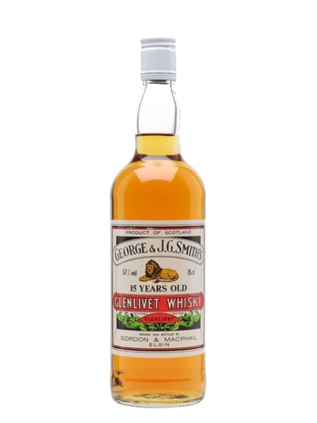 Smith's Glenlivet 15 Year Old (Gordon & MacPhail) - 1980s ml bottle - Scotch Whisky whisky