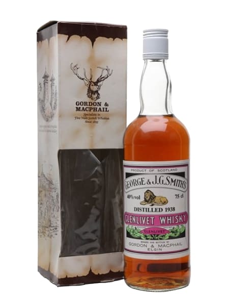 Smith's Glenlivet 1938 (Gordon & MacPhail) - 1980s ml bottle - Scotch Whisky whisky