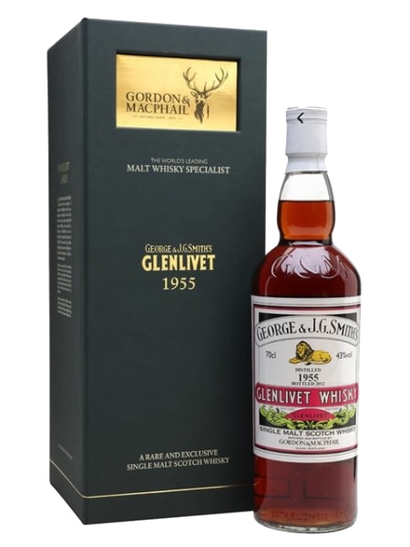 Glenlivet 56 Year Old 1955 Sherry Cask (Gordon & MacPhail) 700ml bottle - Scotch Whisky whisky