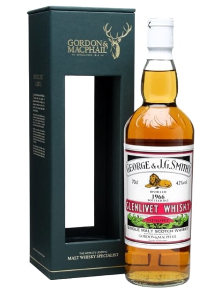 Glenlivet 1966 (Gordon & MacPhail) 700ml bottle - Scotch Whisky whisky