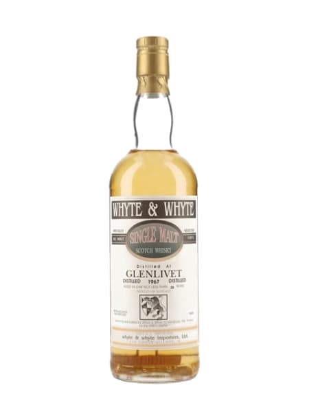 Glenlivet 1967 25 Year Old (Whyte & Whyte) ml bottle - Scotch Whisky whisky