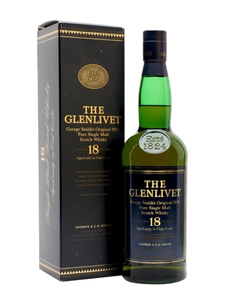 Glenlivet 18 Year Old - 1990s 700ml bottle - Scotch Whisky whisky