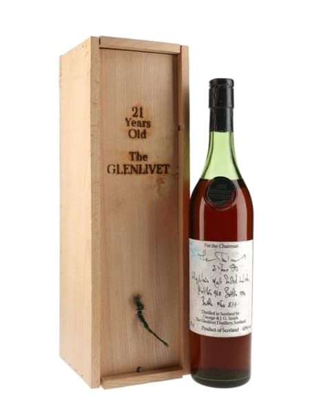 Glenlivet 21 Year Old 1963 - Chairmans Reserve ml bottle - Scotch Whisky whisky