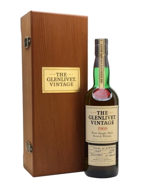 Glenlivet 1969 (Bottled 1998) ml bottle - Scotch Whisky whisky