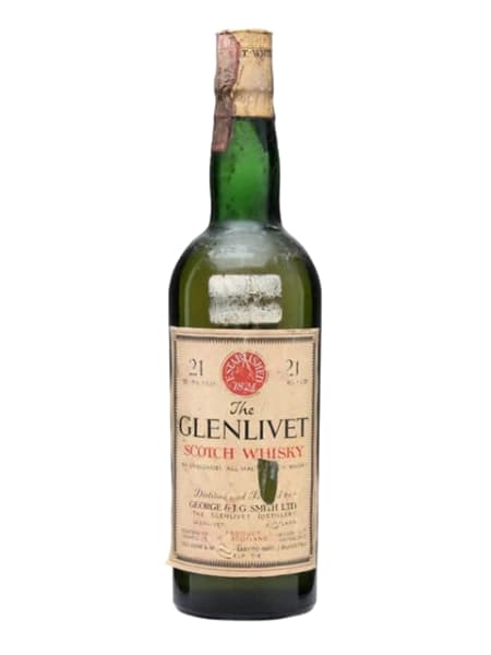 The Glenlivet 21 Year Old - 1960s ml bottle - Scotch Whisky whisky