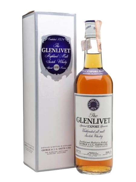 Glenlivet Special Export Reserve - 1970s ml bottle - Scotch Whisky whisky