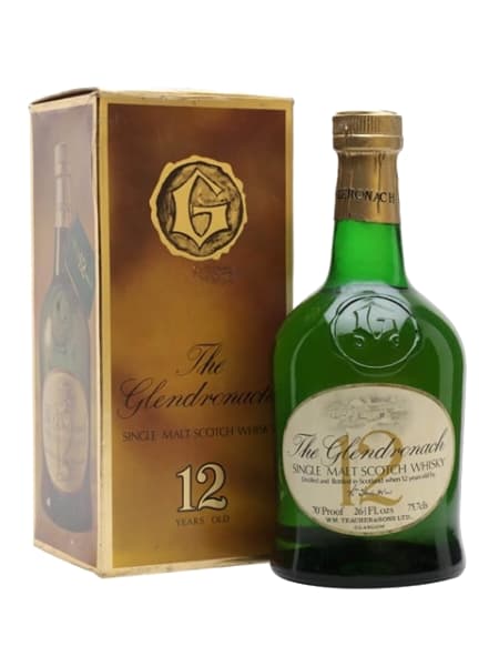 Glendronach 12 Year Old - 1970s ml bottle - Scotch Whisky whisky