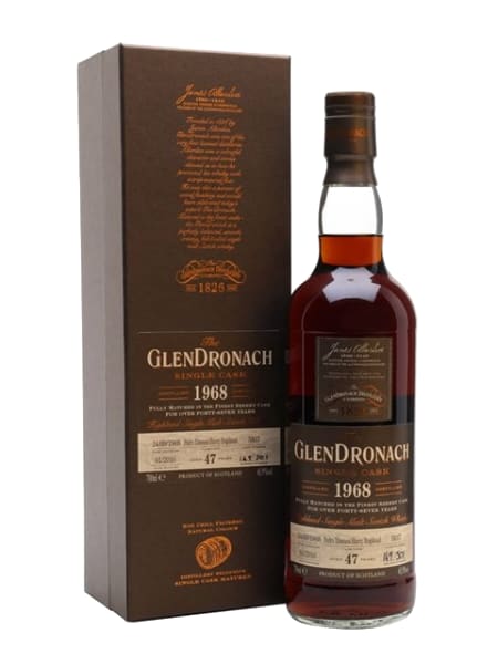 GlenDronach 47 Year Old 1968 (cask 5837) 700ml bottle - Scotch Whisky whisky