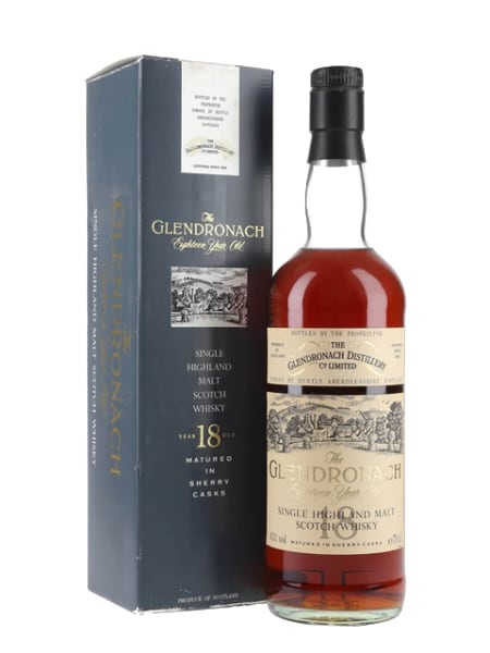 Glendronach 1974 18 Year Old Sherry Cask 700ml bottle - Scotch Whisky whisky