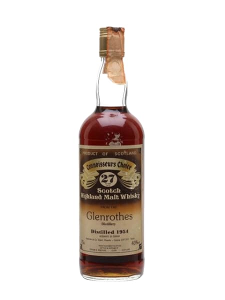 Glenrothes 27 Year Old 1954 Sherry Cask - Connoisseurs Choice (Gordon & MacPhail) ml bottle - Scotch Whisky whisky