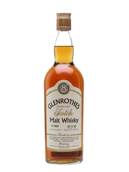 Glenrothes 8 Year Old (Gordon & MacPhail) - 1970s 700ml bottle - Scotch Whisky whisky