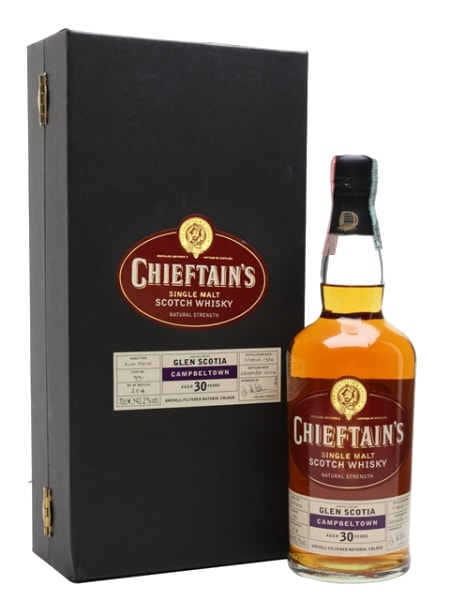 glen scotia 1974 30 year old chieftain's 700ml bottle - Scotch Whisky whisky