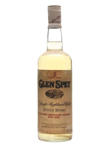 Glen Spey 8 Year Old - 1980s 700ml bottle - Scotch Whisky whisky