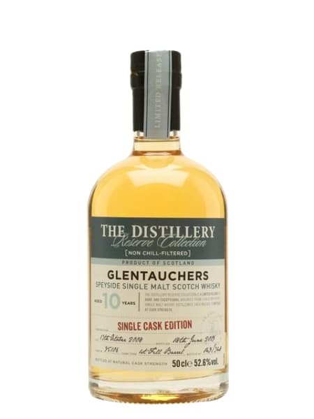 Glentauchers 10 Year Old 2008 - Distillery Reserve Collection ml bottle - Scotch Whisky whisky