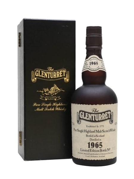 Glenturret 1965 - 1980s ml bottle - Scotch Whisky whisky