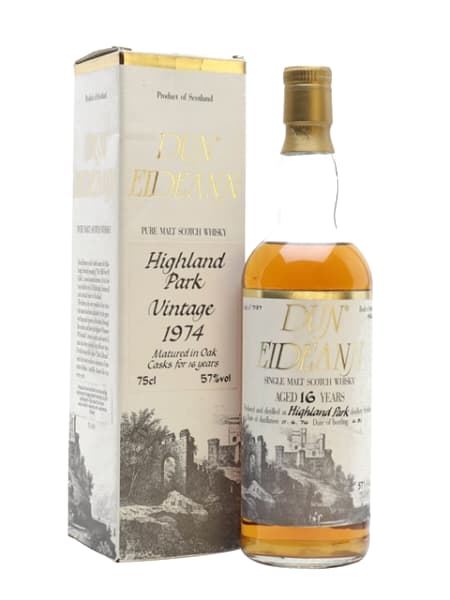 Highland Park 1974 (Bottled 1991) 16 Year Old (Cask 7137) - (Dun Eideann) ml bottle - Scotch Whisky whisky