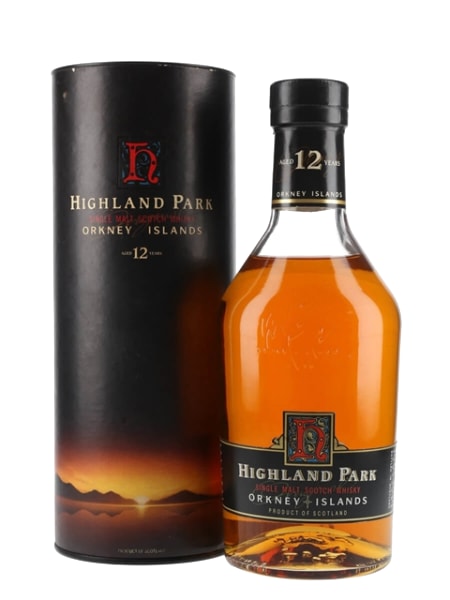 highland park 12 year old bot.1980s ml bottle - Scotch Whisky whisky