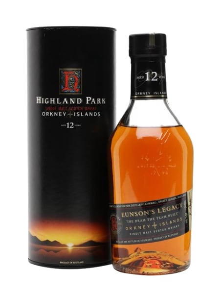 Highland Park 12 Year Old - Eunson's Legacy 700ml bottle - Scotch Whisky whisky