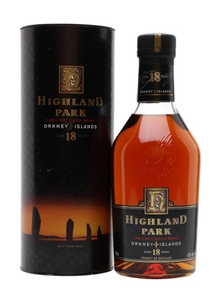 Highland Park 18 Year Old - 1990s 700ml bottle - Scotch Whisky whisky