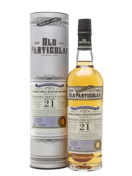 Probably Orkney's Finest Distillery 21 Year Old 1999 - Old Particular (Douglas Laing) 700ml bottle - Scotch Whisky whisky