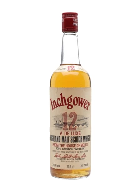 Inchgower 12 Year Old - 1970s ml bottle - Scotch Whisky whisky