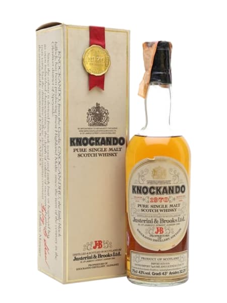 Knockando 1970 ml bottle - Scotch Whisky whisky