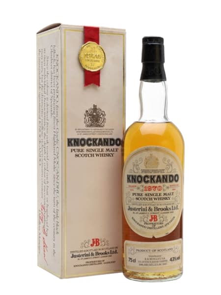 knockando 1970 bot.1981 ml bottle - Scotch Whisky whisky