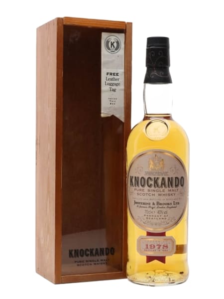 knockando 1978 bot.1992 700ml bottle - Scotch Whisky whisky