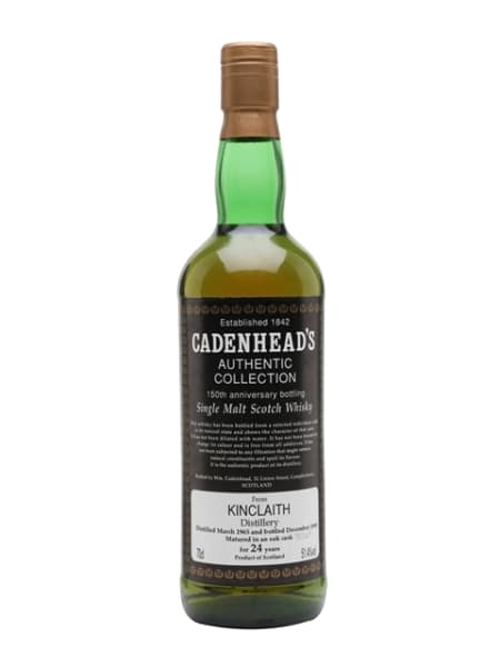 Kinclaith 24 Year Old 1965 (Cadenhead's) 700ml bottle - Scotch Whisky whisky
