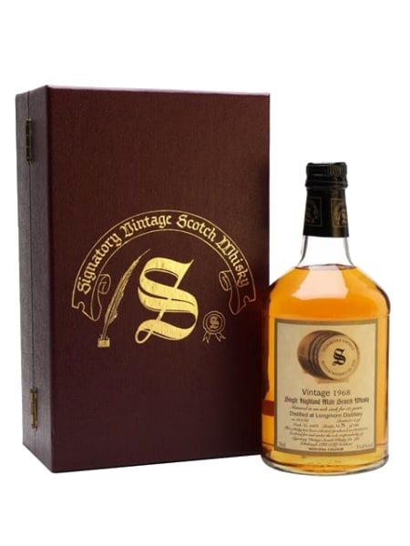 longmorn 1968 31 year old signatory 700ml bottle - Scotch Whisky whisky